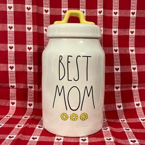 Rae Dunn Best Mom Jar